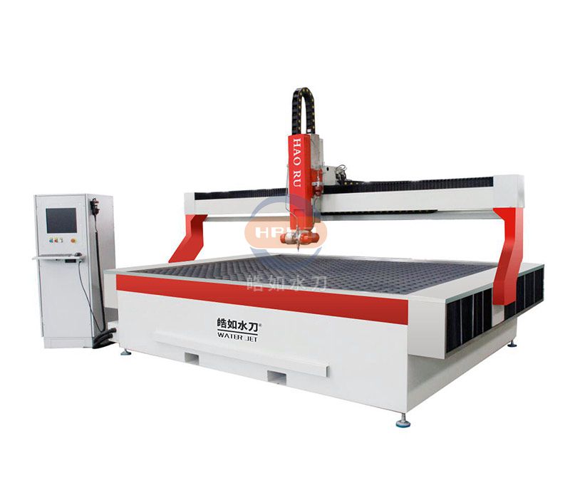3020龍門式水刀切割機(jī)紅色.jpg 3020龍門式水刀切割機(jī)紅色.jpg